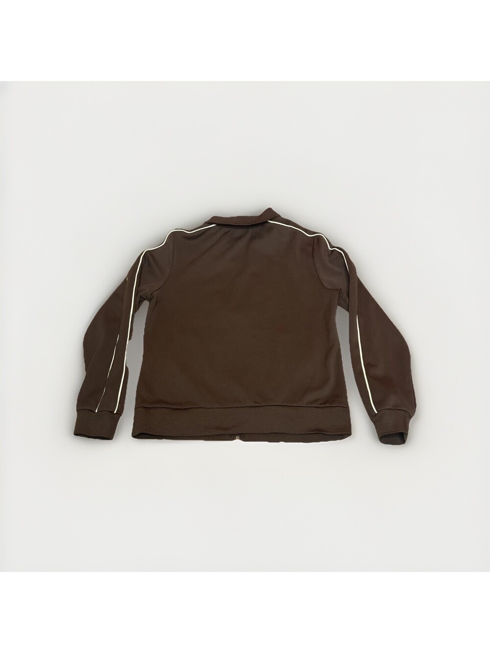 Lauren Active Ralph Lauren Brown Track Jacket Women Size Petite Medium - Picture 2 of 11